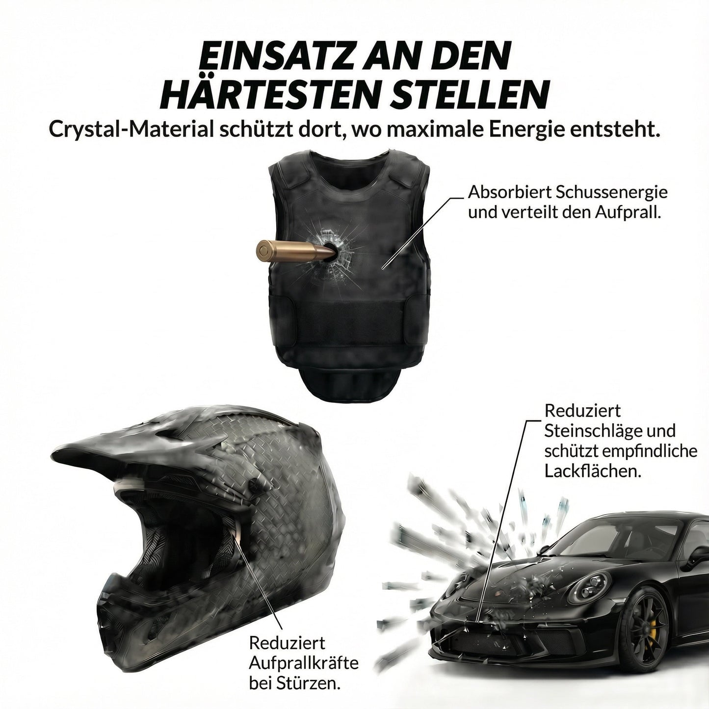 Crystal Advanced Panzerfolie - iPhone 13 Pro Max