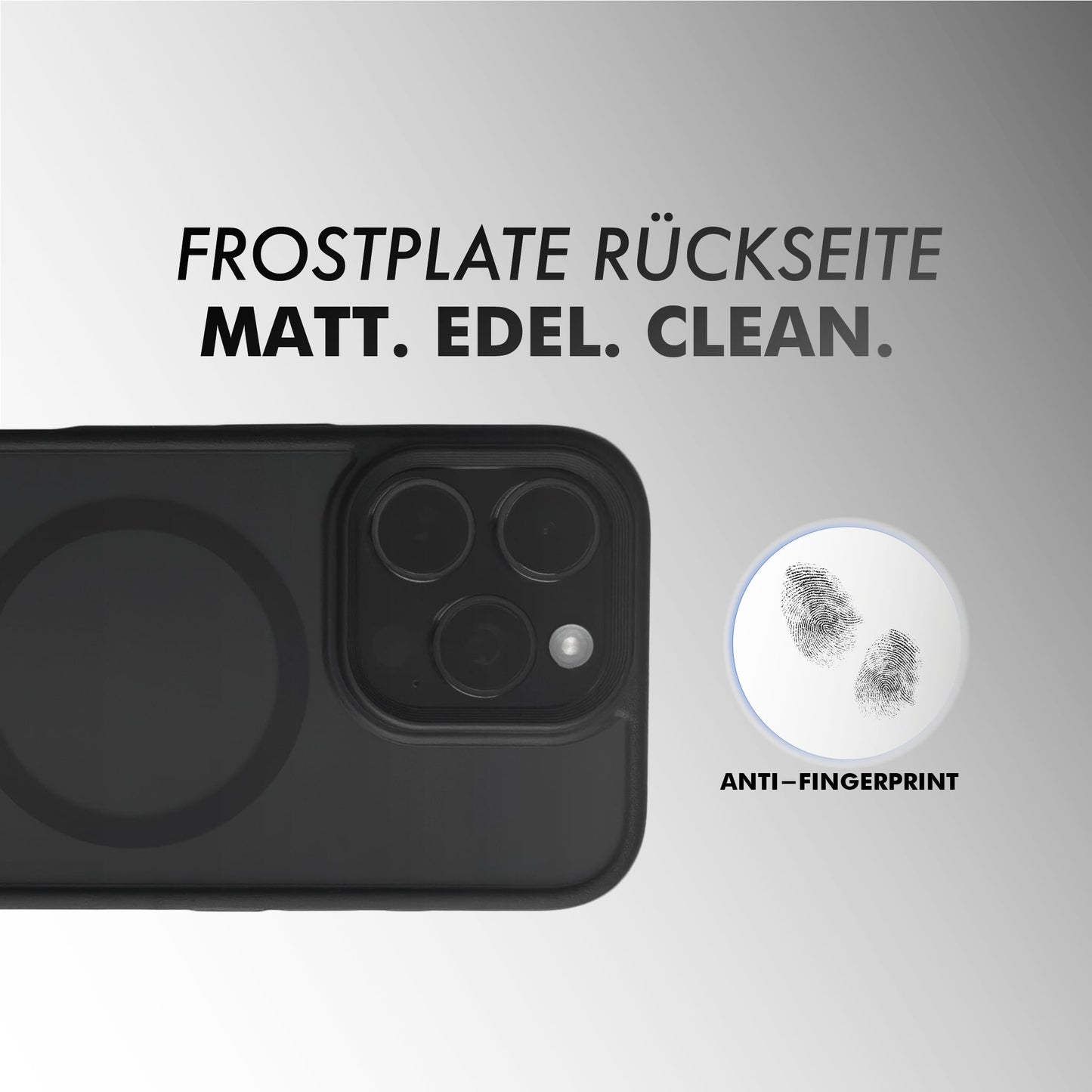 Defender Case All Black - iPhone 16 Pro Max