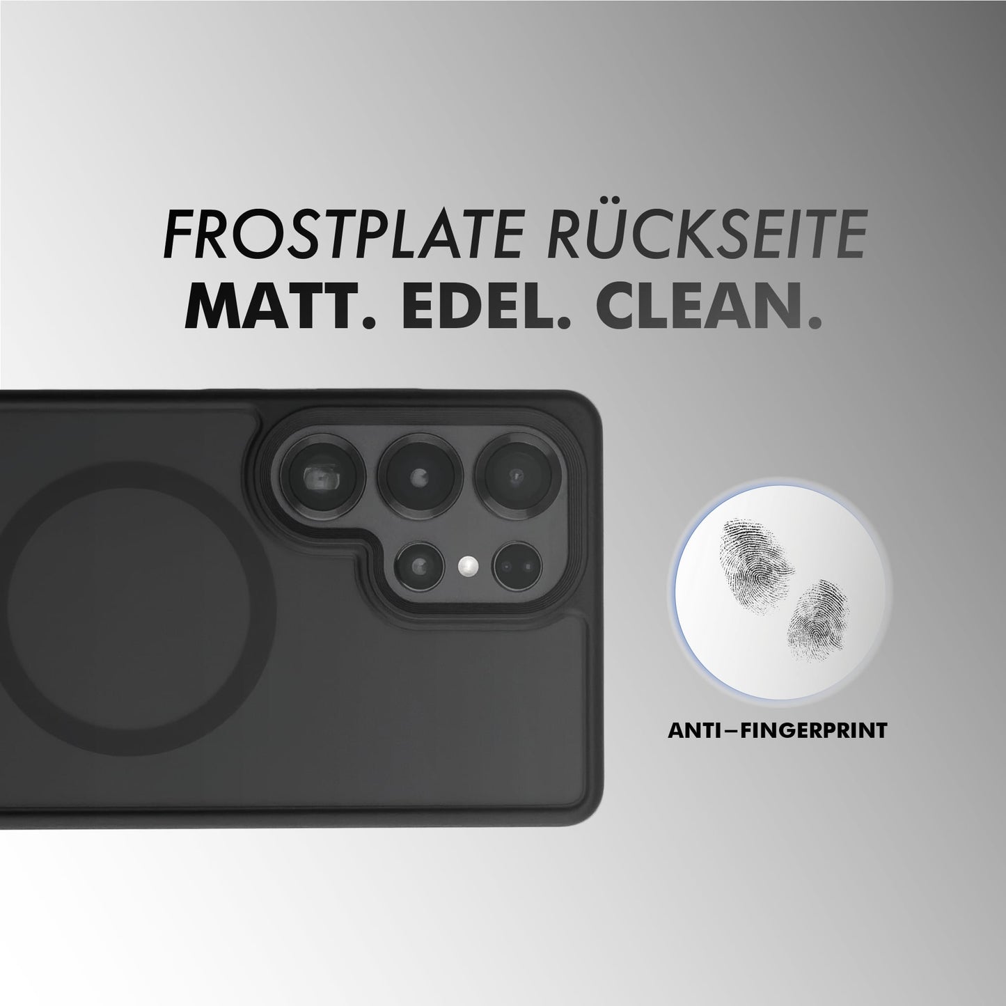 Defender Case All Black - Galaxy S25 Ultra