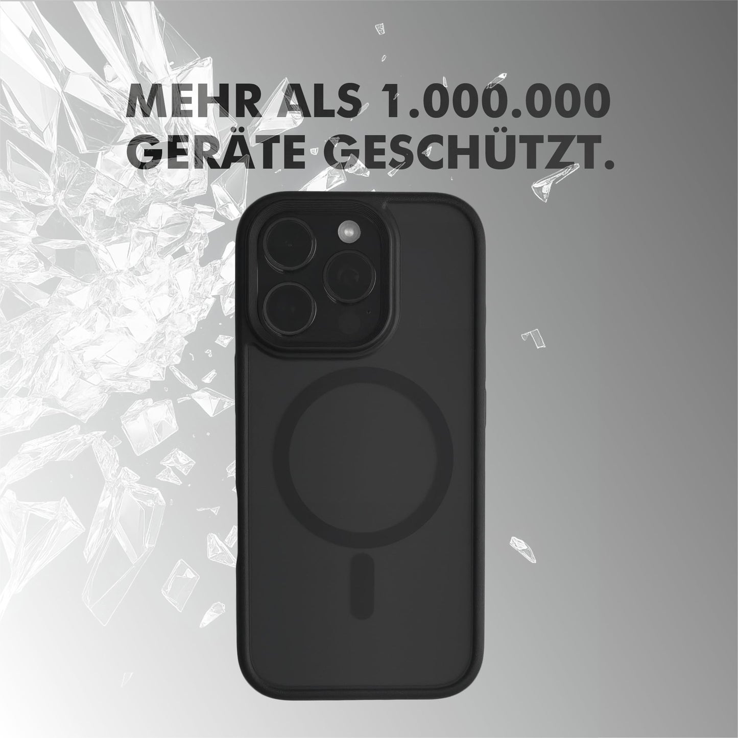 Defender Case All Black - iPhone 16 Pro Max