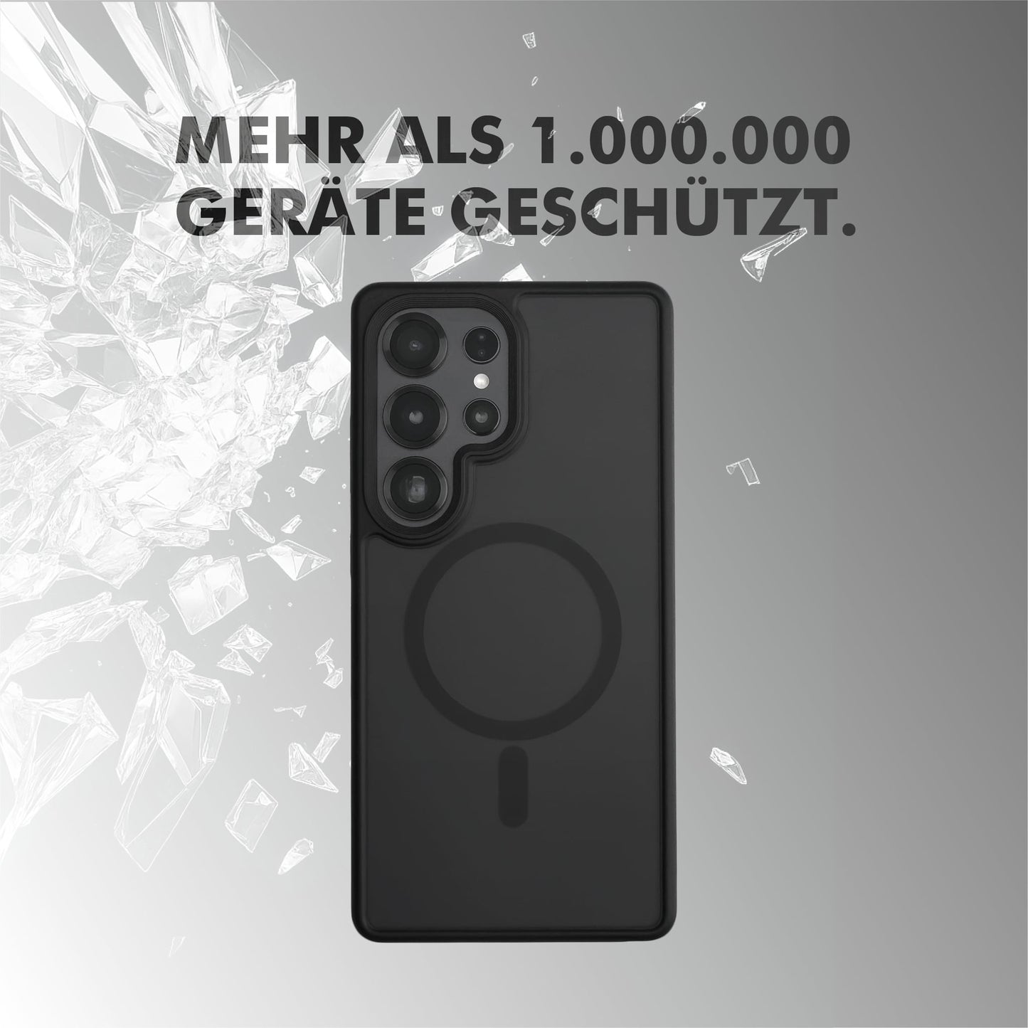 Defender Case All Black - Galaxy S25 Ultra