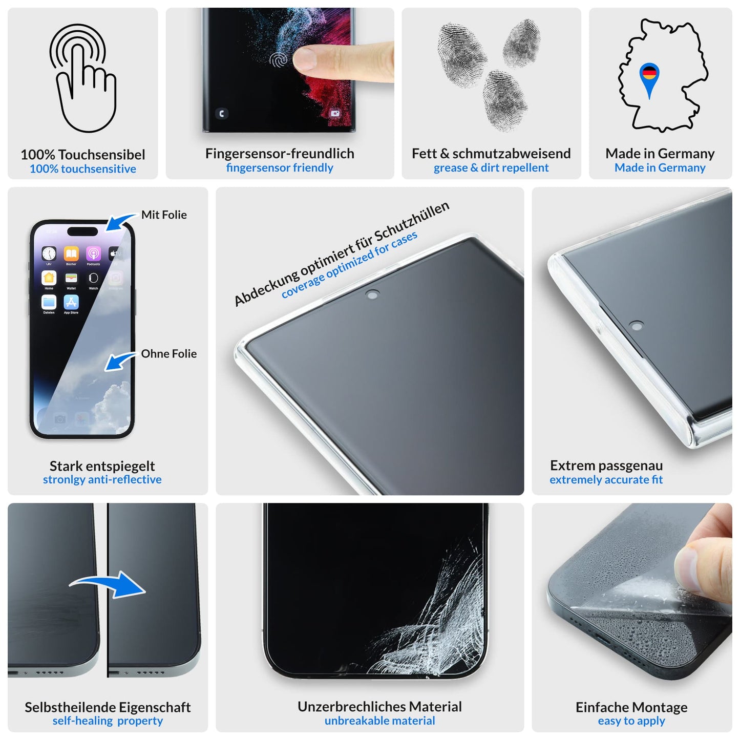 Crystal Advanced Panzerfolie - Xiaomi 14T Pro