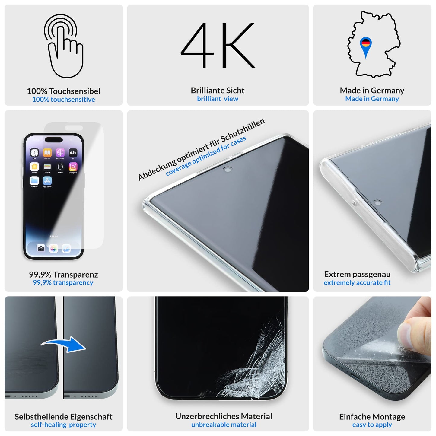 Crystal Advanced Panzerfolie - iPhone 7