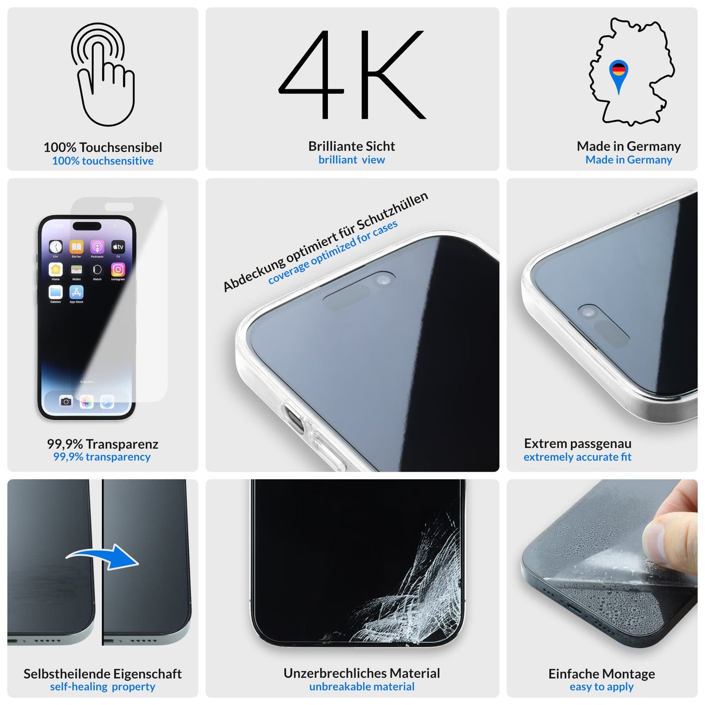 Crystal Advanced Panzerfolie - Sony Xperia 10 IV