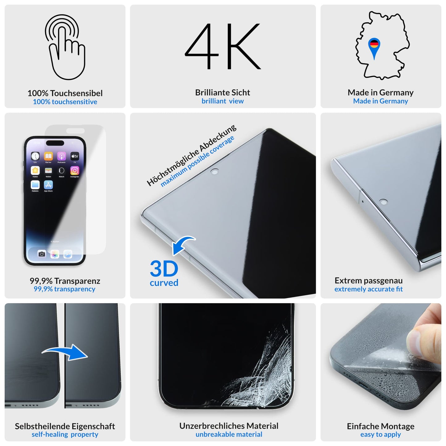 Crystal Advanced Panzerfolie - iPhone 7