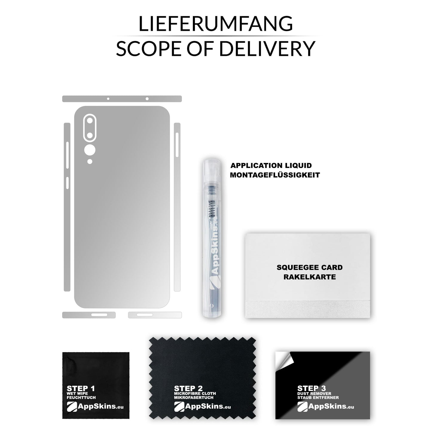 Huawei P20 Pro - Crystal Advanced Panzerfolie -