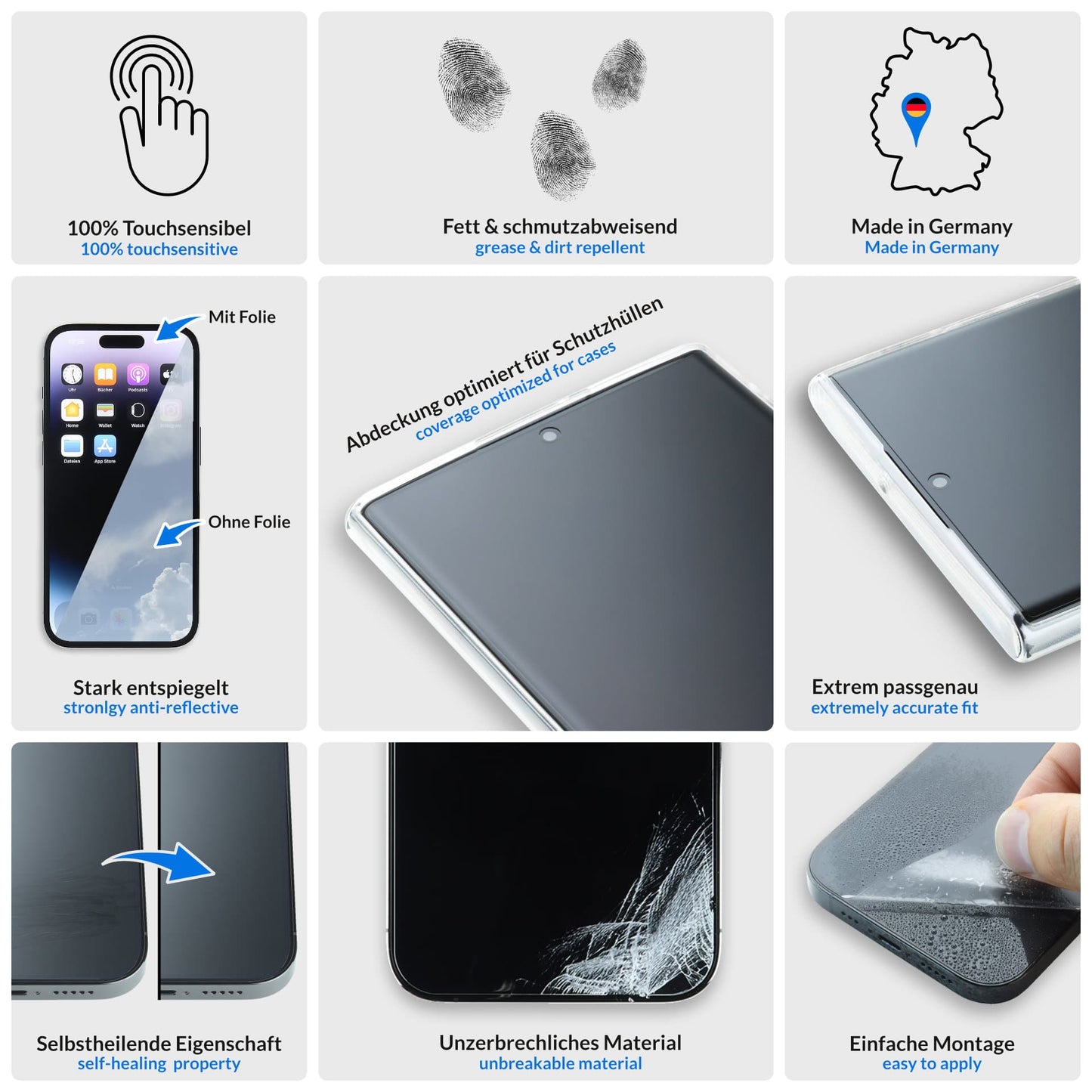 Crystal Advanced Panzerfolie - iPhone 7