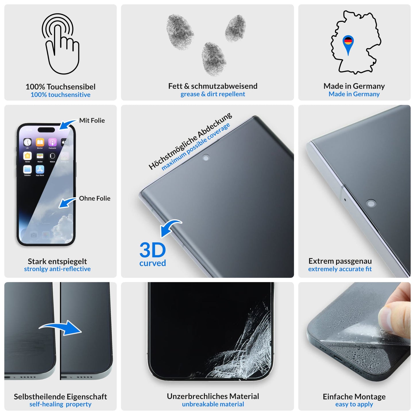 Crystal Advanced Panzerfolie - iPhone 7