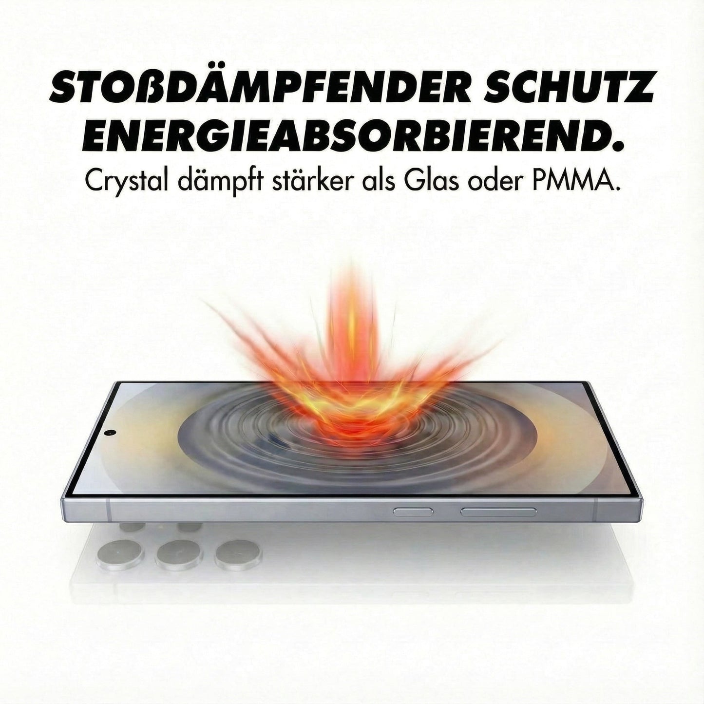 Crystal Advanced Panzerfolie - Galaxy S25 Ultra