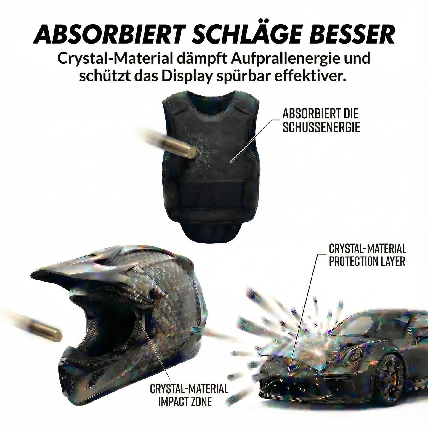 Crystal Advanced Panzerfolie - iPhone 12