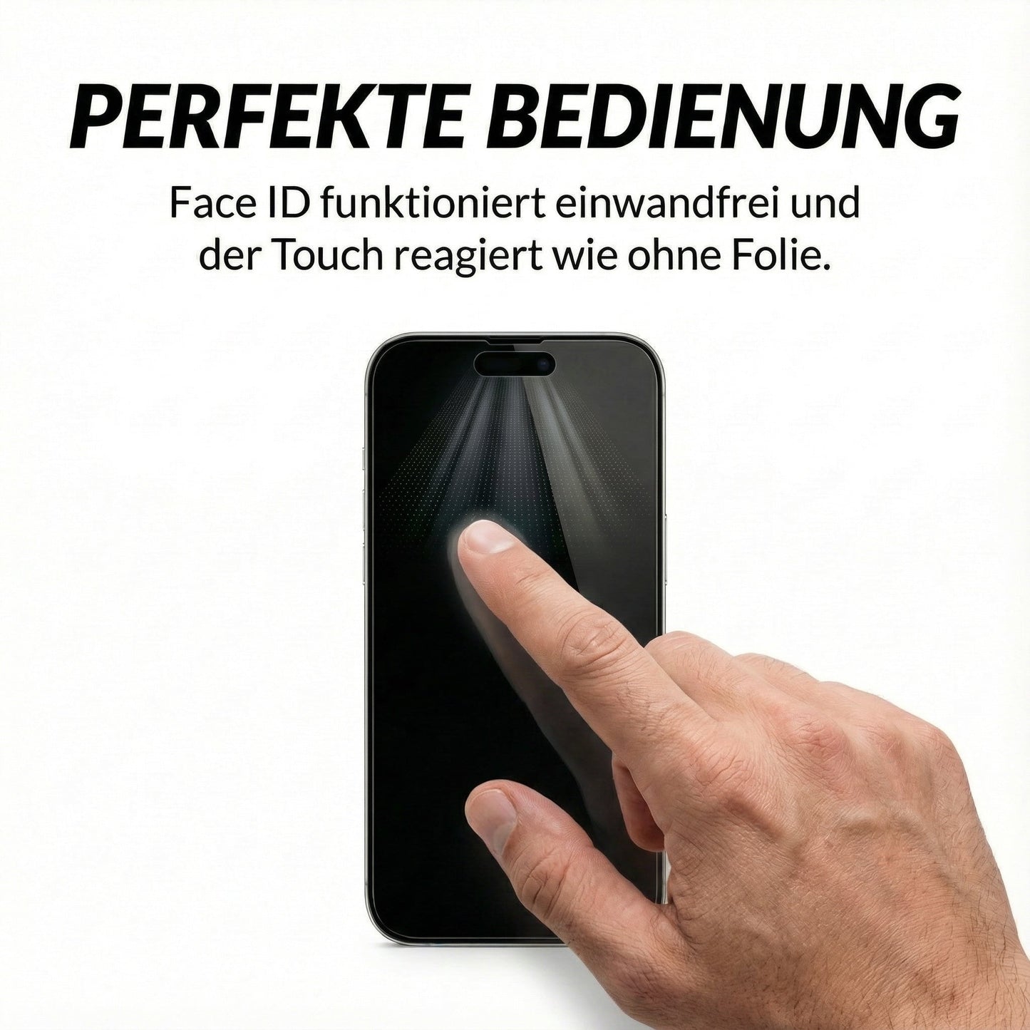 Crystal Advanced Panzerfolie - iPhone 15 Pro Max