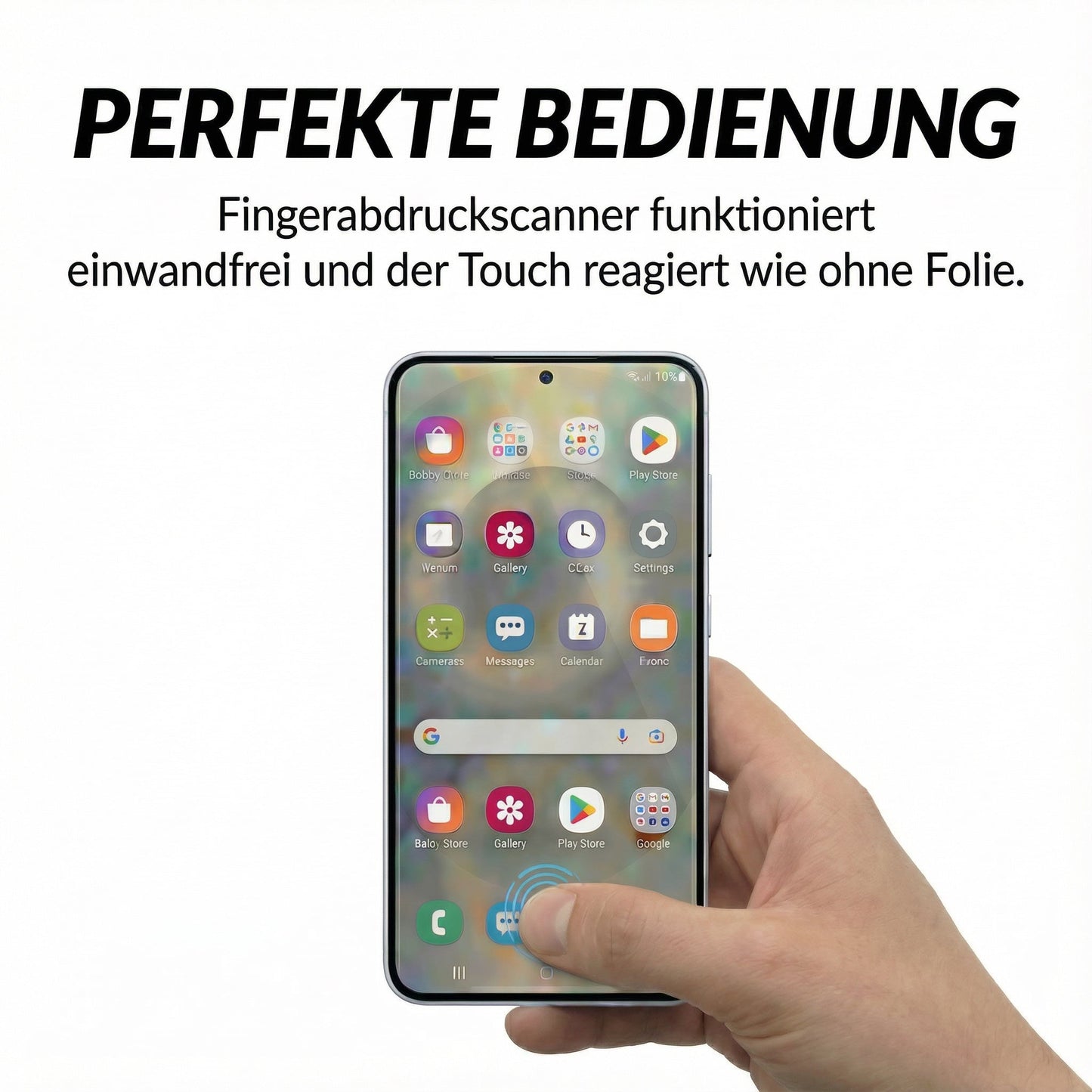 Crystal Advanced Panzerfolie - Galaxy S23 FE