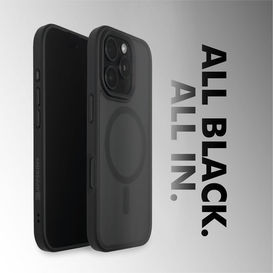 Defender Case All Black - iPhone 16 Pro