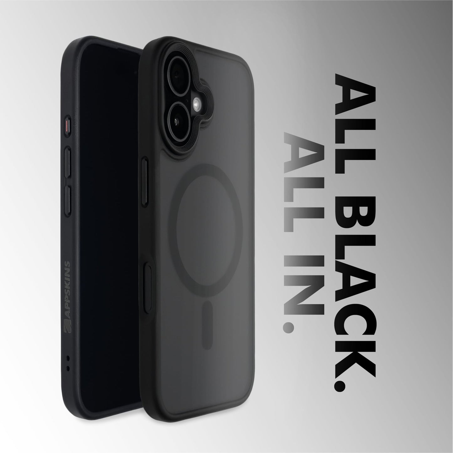 Defender Case All Black - iPhone 16
