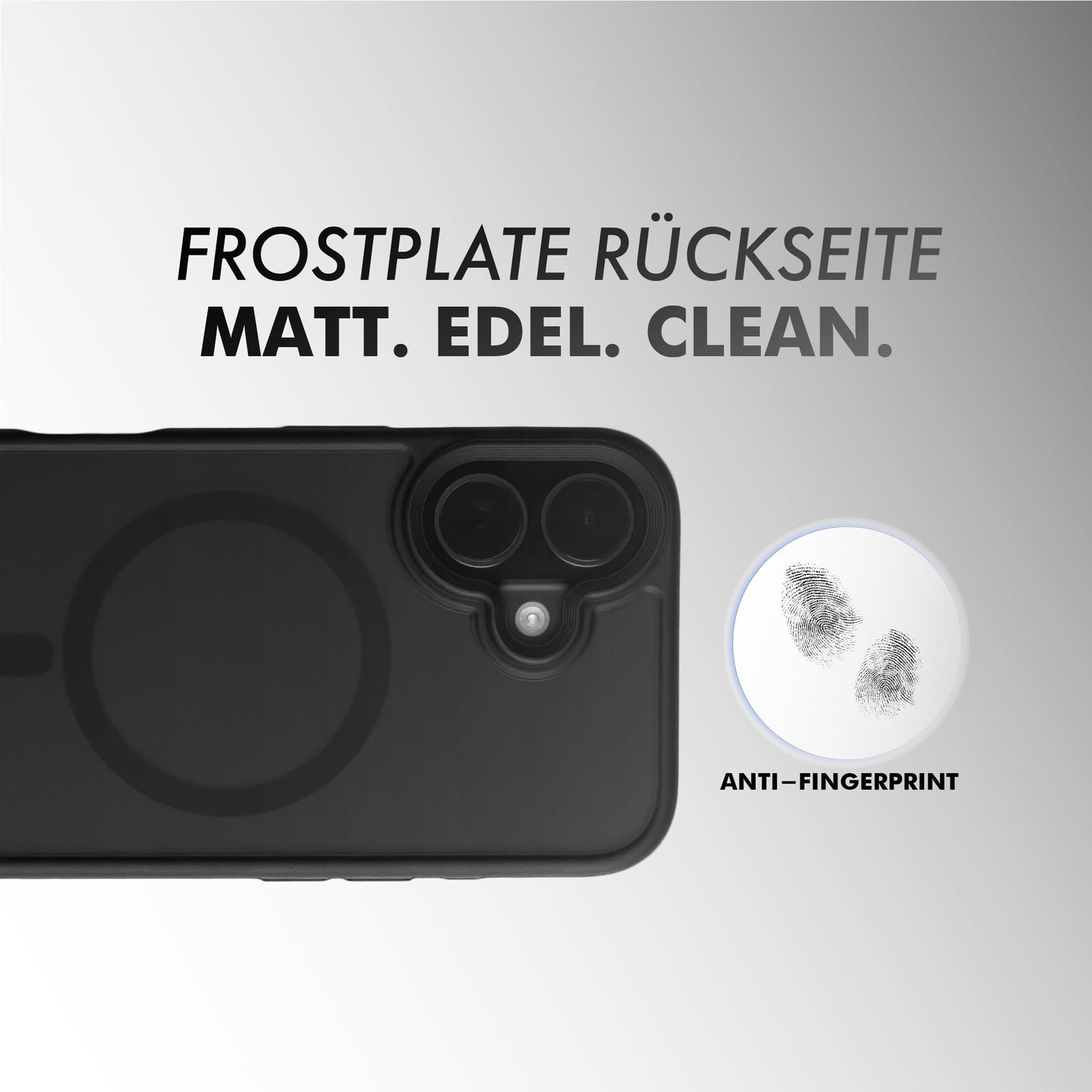 Defender Case All Black - iPhone 16