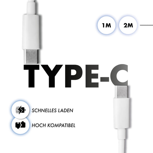 USB-C auf USB-C Kabel (1M)