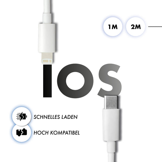 Lightning auf USB-C Kabel (1M)