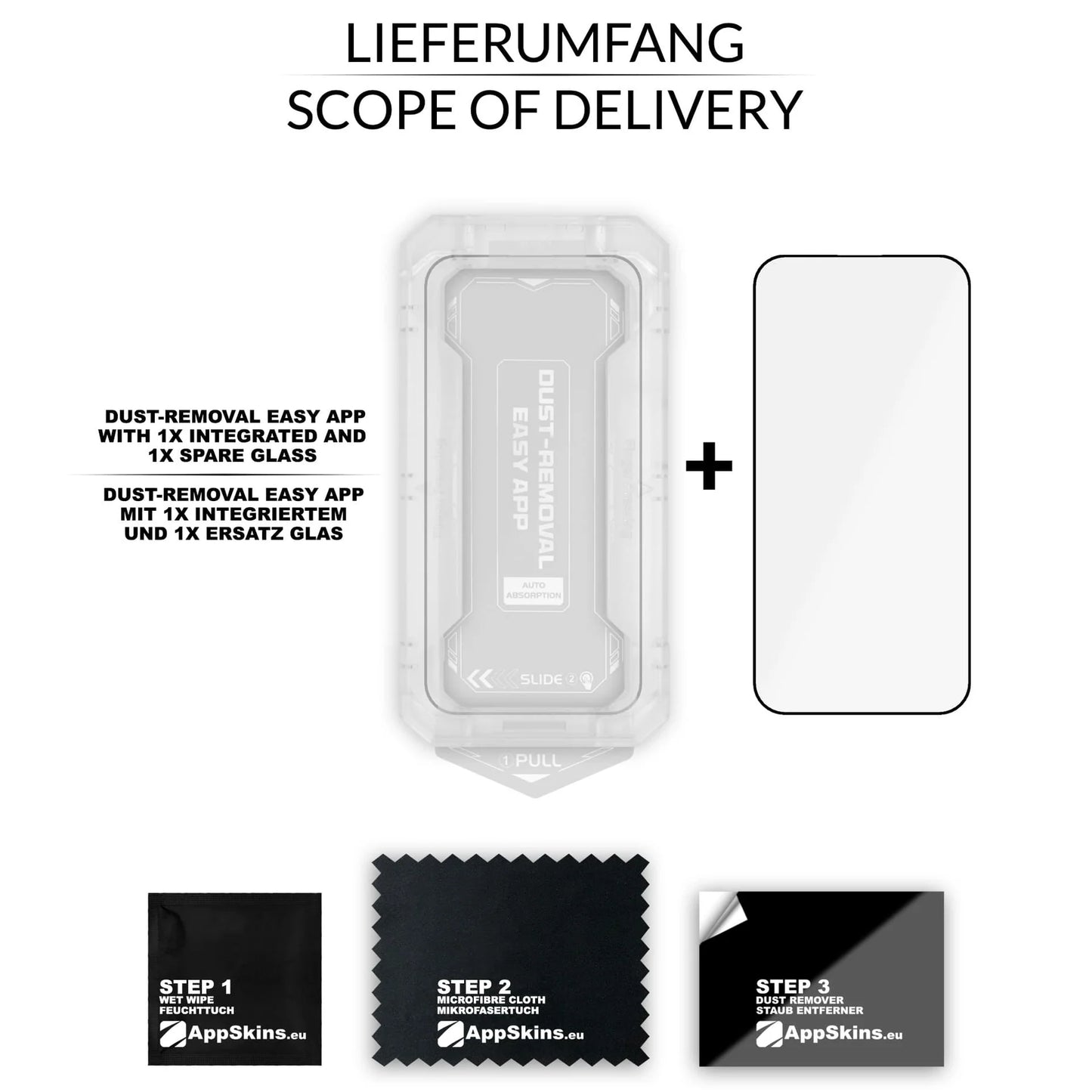 Saphir Panzerglas - iPhone 16