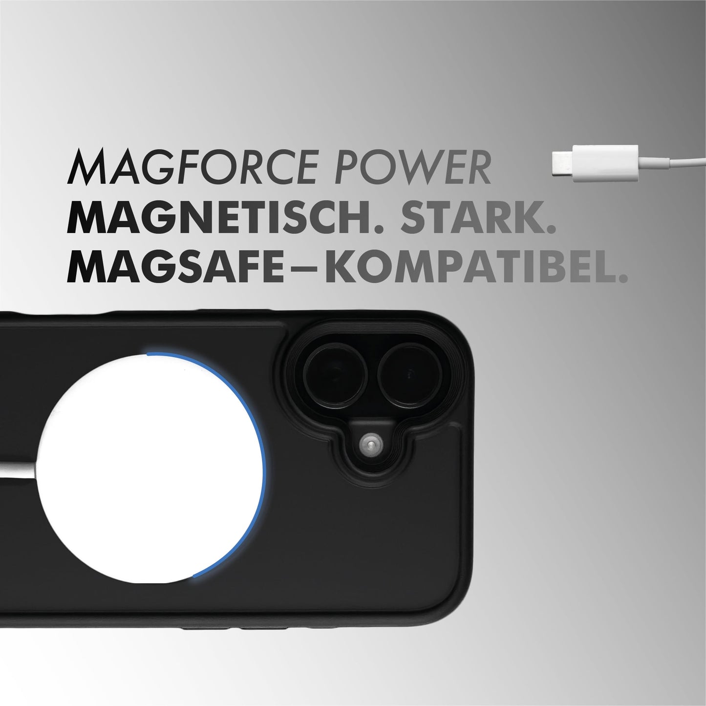 Defender Case All Black - iPhone 16