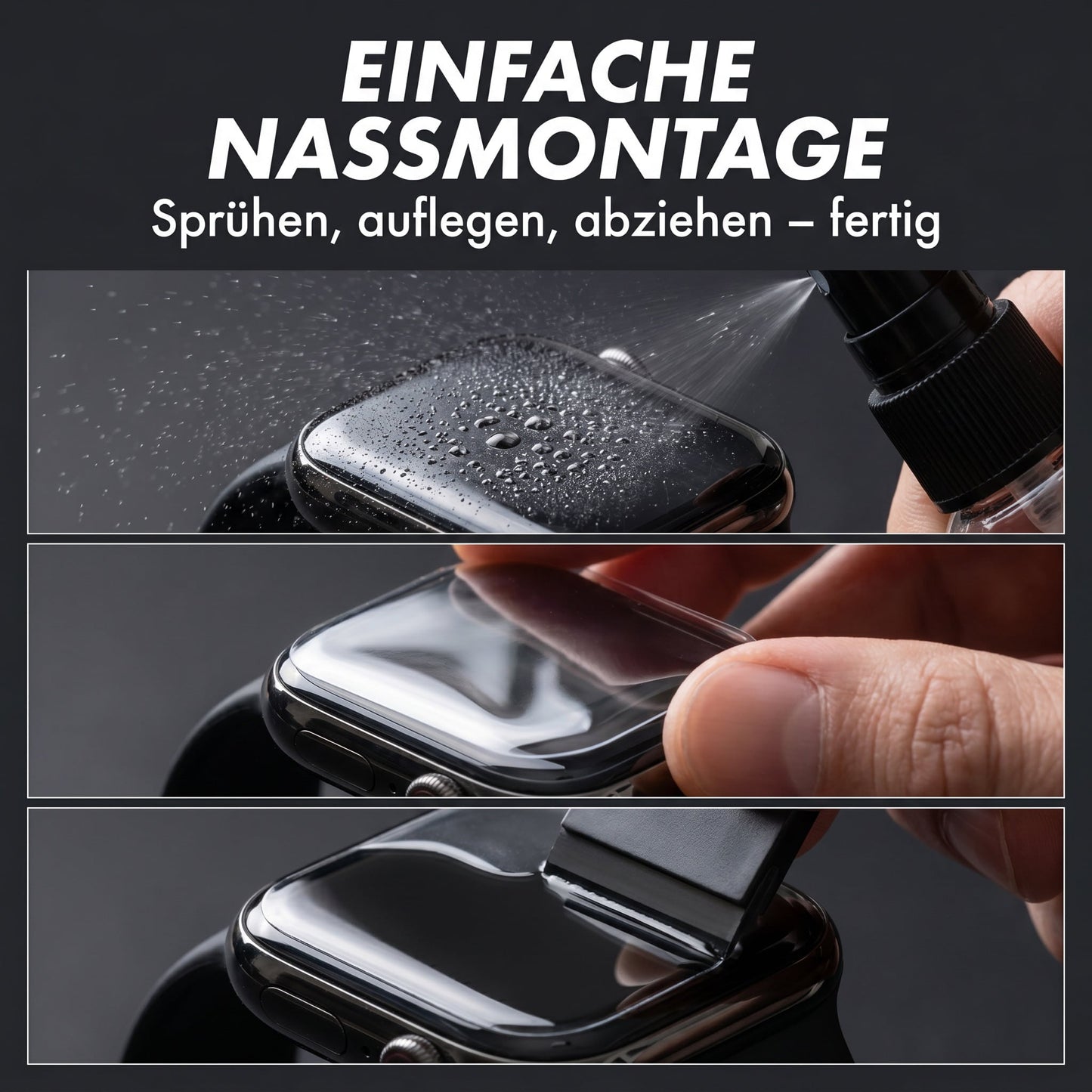 Crystal Advanced Panzerfolie - Apple Watch S10-S11 42mm (2 Folien)