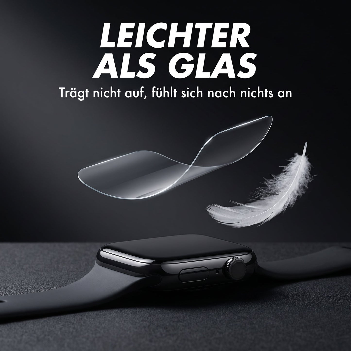 Crystal Advanced Panzerfolie - Apple Watch S10-S11 42mm (2 Folien)