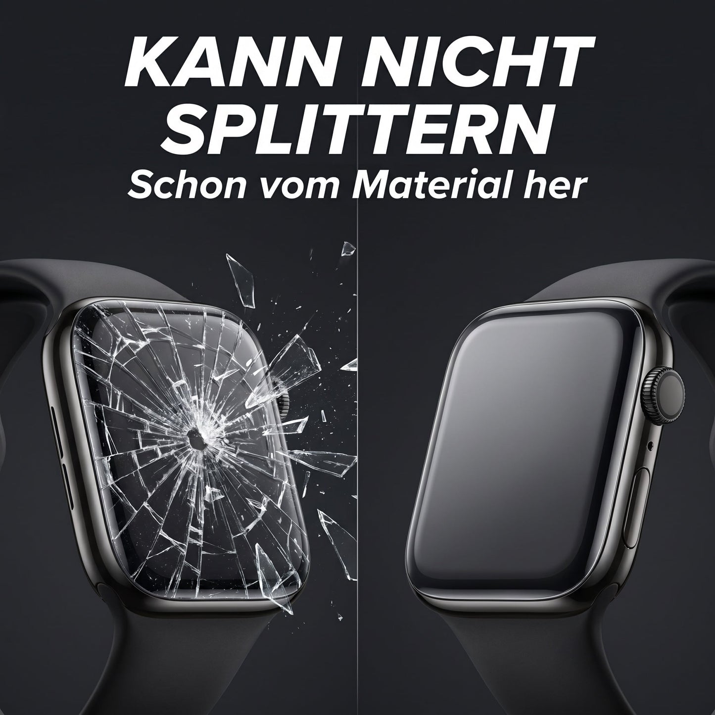 Crystal Advanced Panzerfolie - Apple Watch S10-S11 42mm (2 Folien)