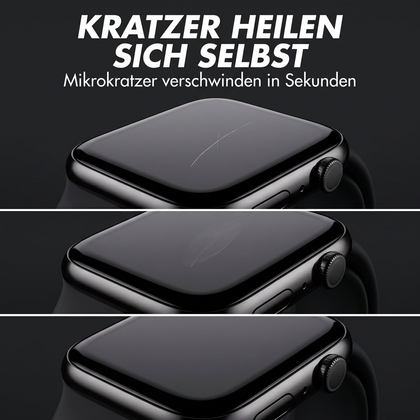 Crystal Advanced Panzerfolie - Apple Watch S10-S11 42mm (2 Folien)