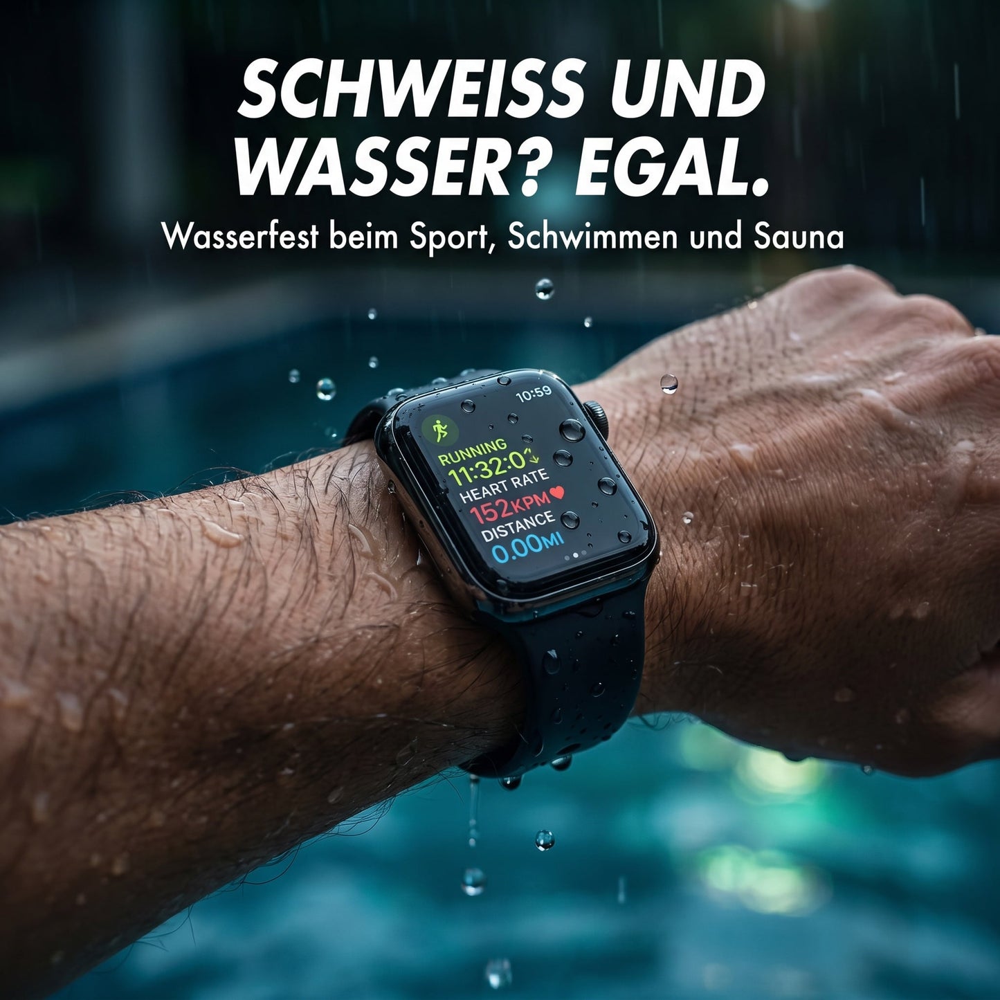 Crystal Advanced Panzerfolie - Apple Watch S10-S11 42mm (2 Folien)