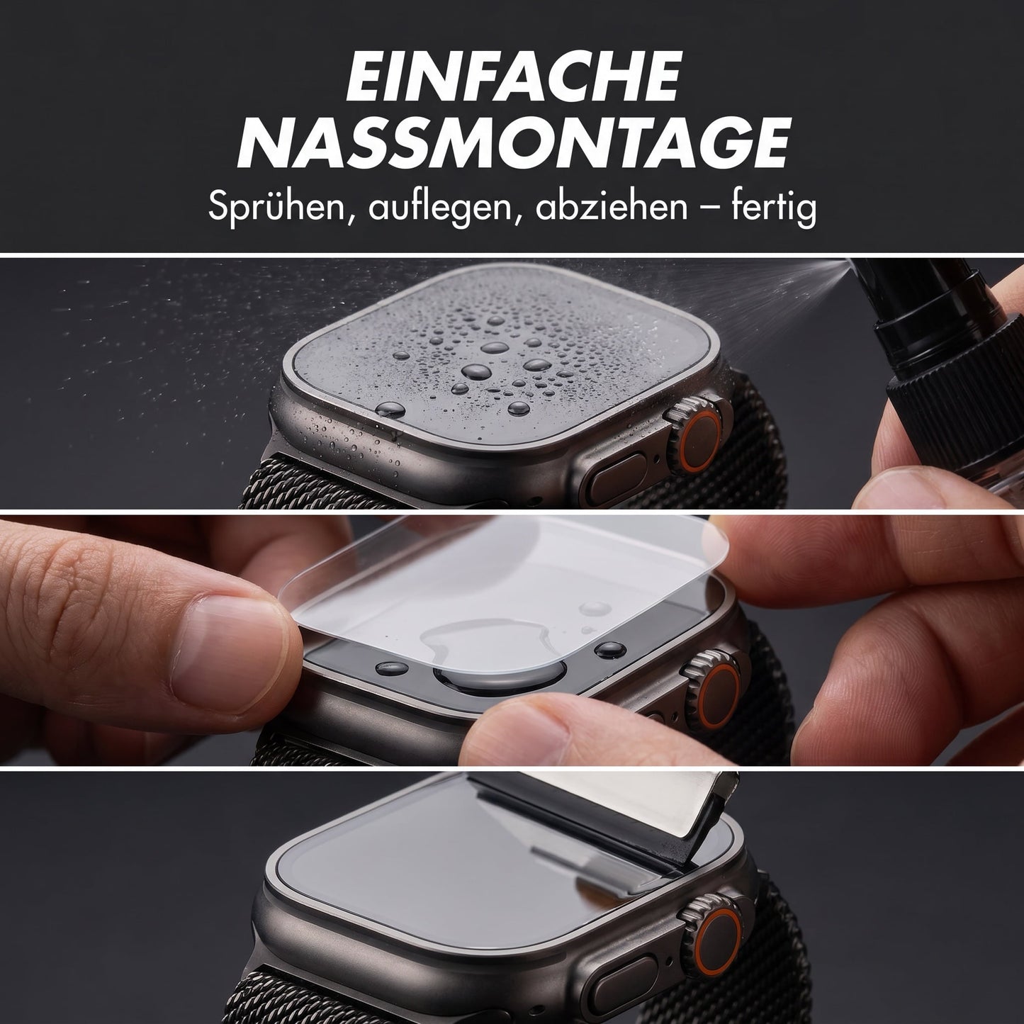 Apple Watch Ultra 2 - Película de tanque avanzado Crystal -