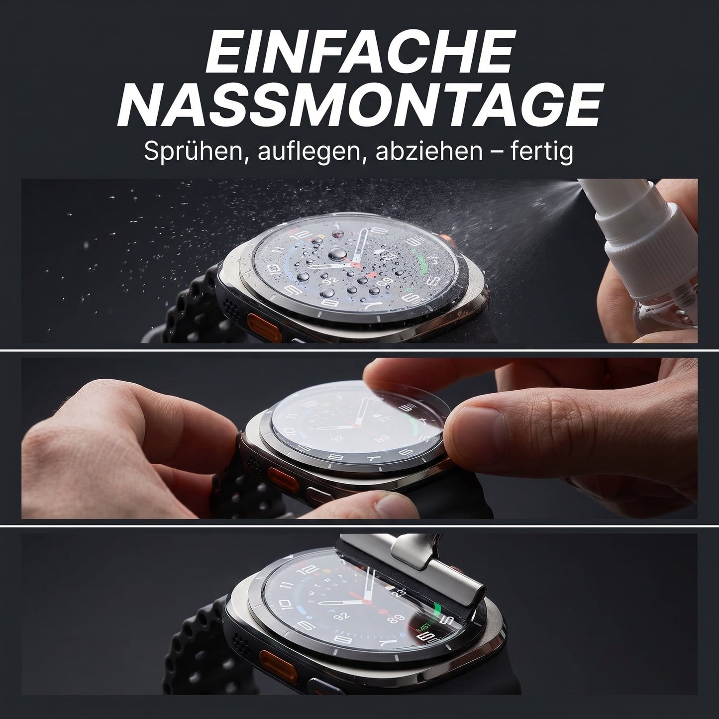 Galaxy Watch Ultra 47 mm - Película de tanque avanzado Crystal -