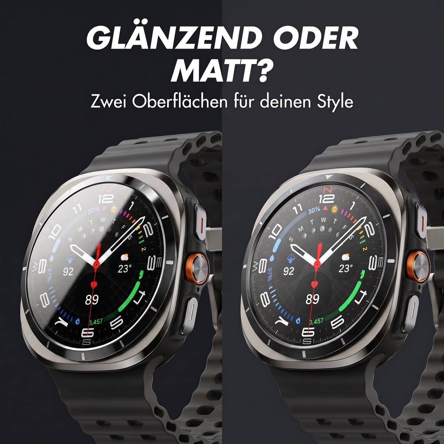 Galaxy Watch Ultra 47 mm - Película de tanque avanzado Crystal -