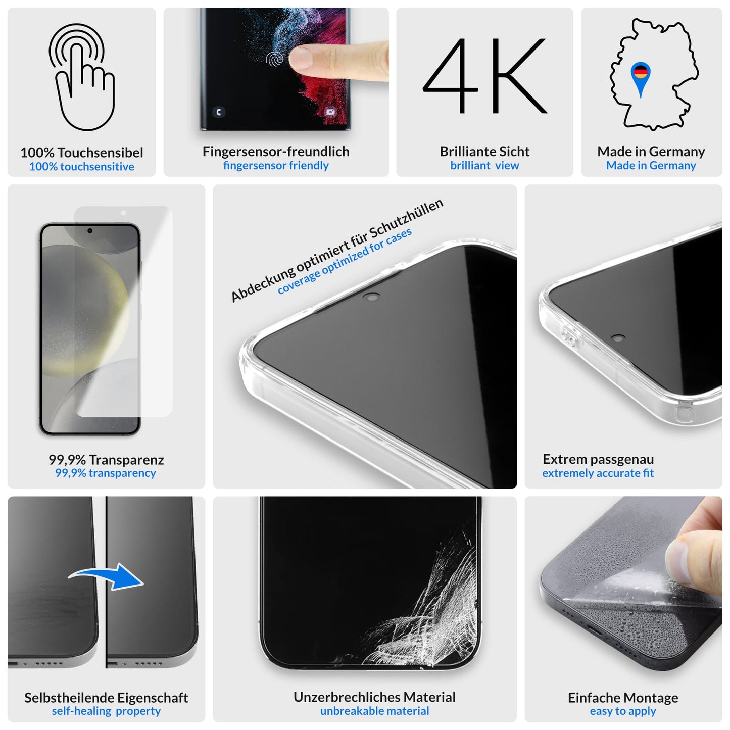 Crystal Advanced Panzerfolie - Pixel 9 Pro