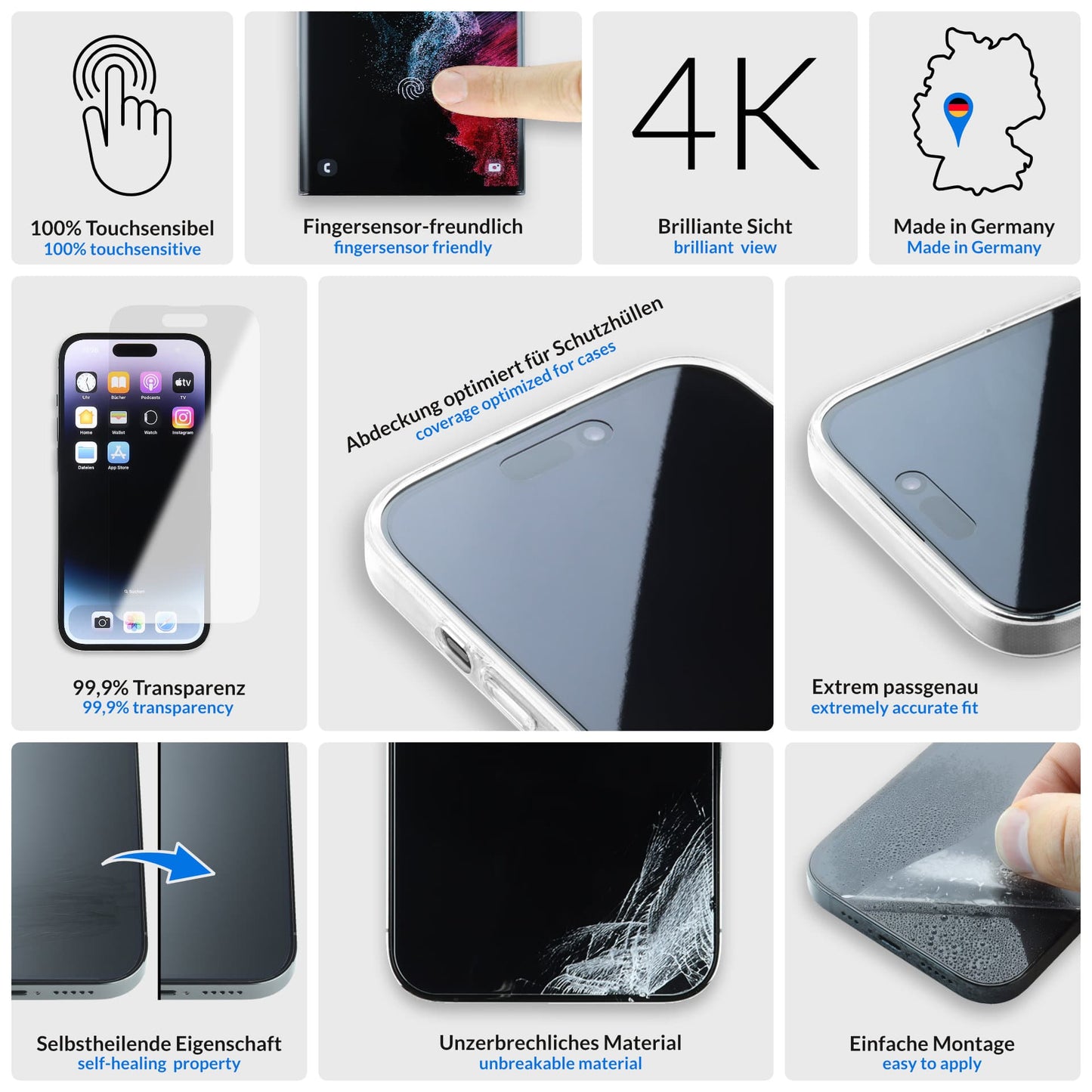 Crystal Advanced Panzerfolie - Xiaomi 13T