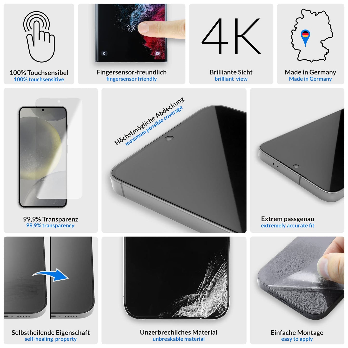 Crystal Advanced Panzerfolie - Pixel 9 Pro