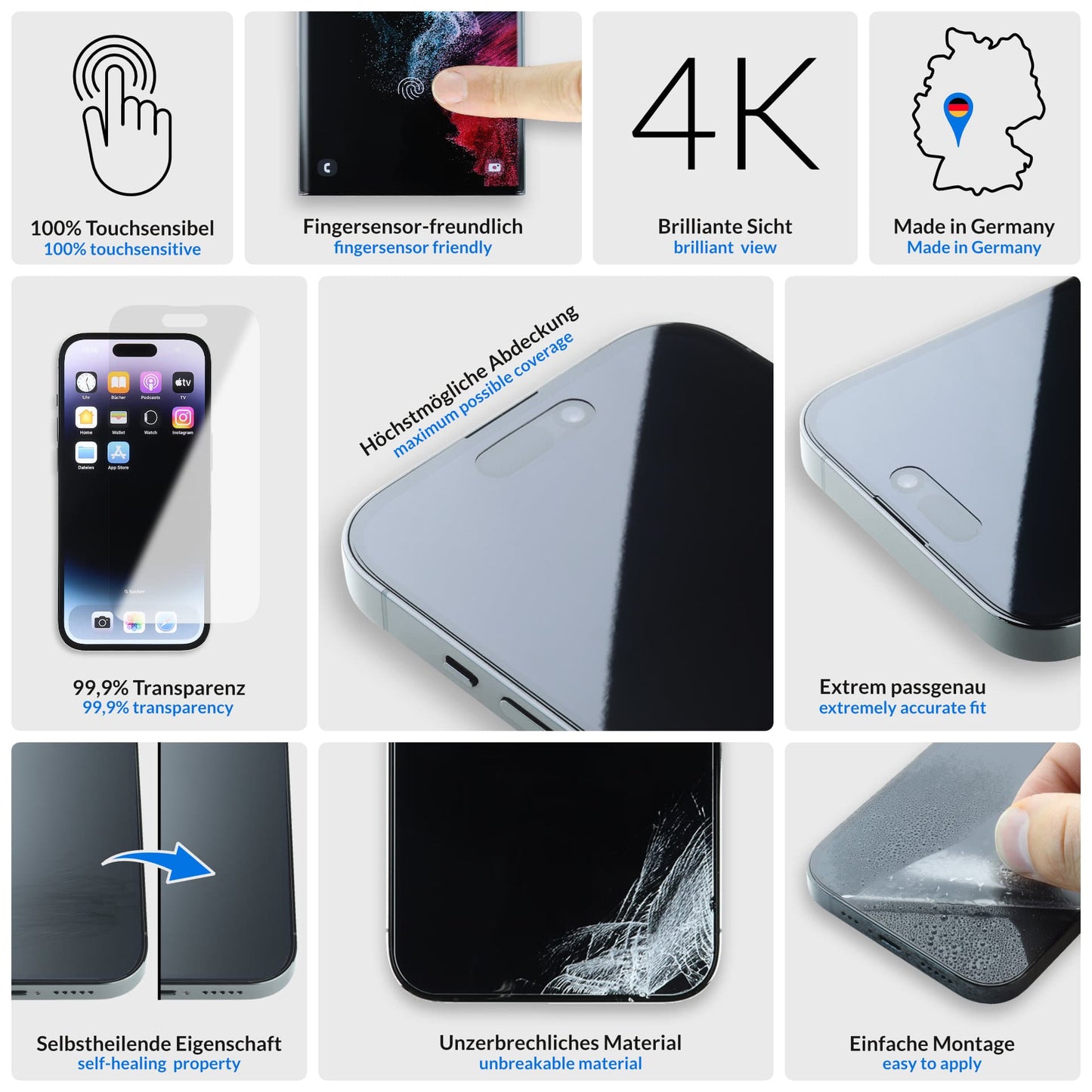 Crystal Advanced Panzerfolie - Xiaomi 13T