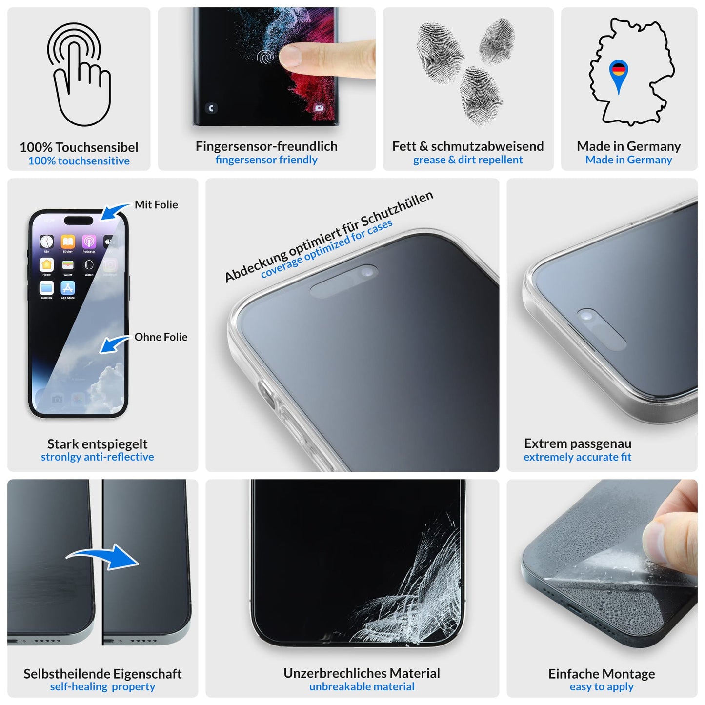 Crystal Advanced Panzerfolie - Xiaomi 13T