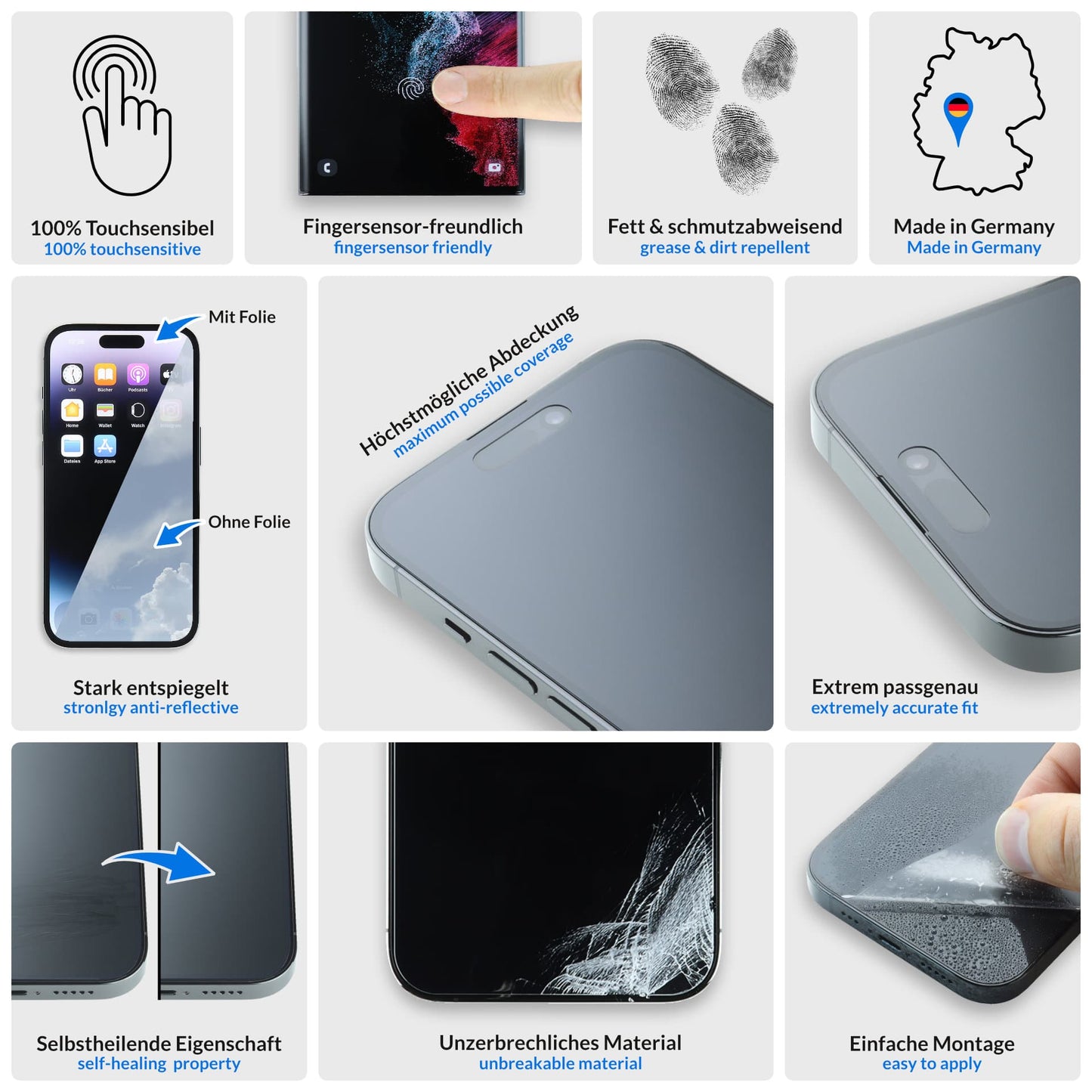 Crystal Advanced Panzerfolie - Xiaomi 13T