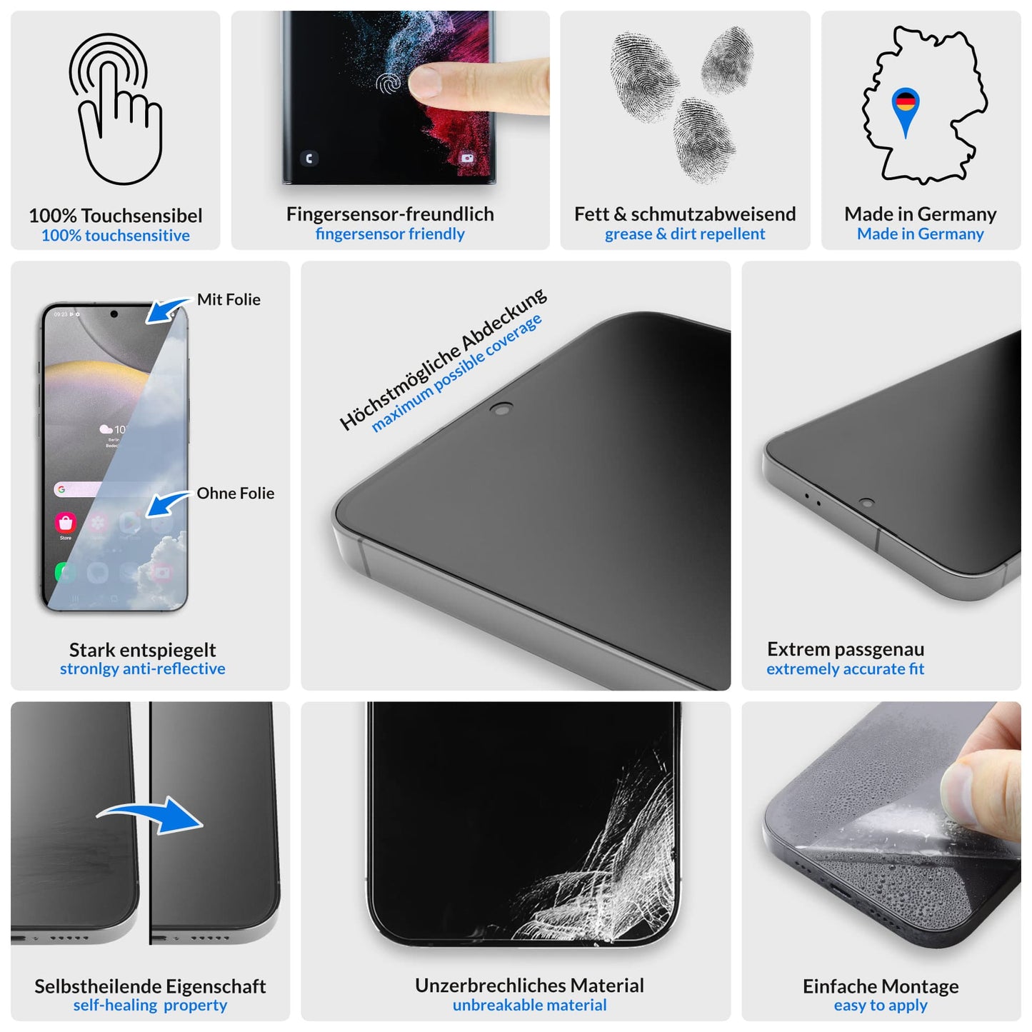 Crystal Advanced Panzerfolie - Pixel 9 Pro